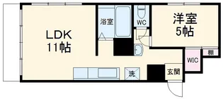 DAIS【3階】の間取り