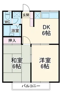 エステートピアライフ【2階】の間取り