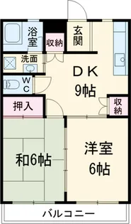 アモー藤が丘【2階】の間取り