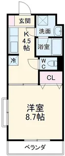 プリマピエースⅠ【5階】の間取り