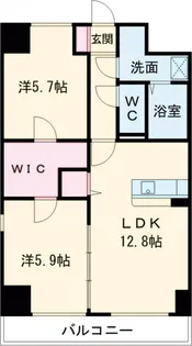 アグレアーブル【6階】の間取り