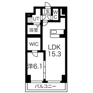 アグレアーブル【202号室】の間取り