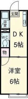 フォーブルエボックⅢ【101号室】の間取り