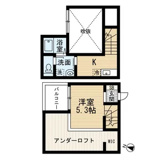 アプローズ【203号室】の間取り