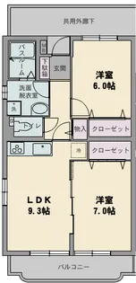 トレンタ・ノーベ【1階】の間取り