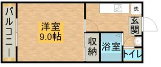 POTETOⅡ【302号室】の間取り