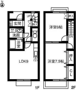 Confor Demeure【103号室】の間取り