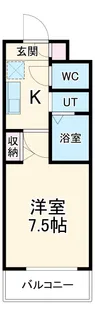 Lieben Villa【1階】の間取り