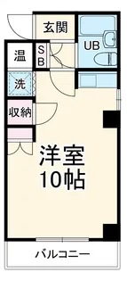 カーサコモダ・向ヶ丘【2階】の間取り