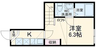 ジェイルーク【2階】の間取り