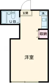 リプロン押上【1階】の間取り