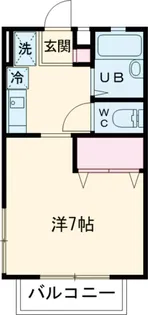 クレセール白樺【2階】の間取り