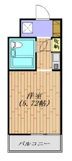 サンライズ市川【2階】の間取り