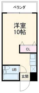 カスティージョ真玉橋【302号室】の間取り