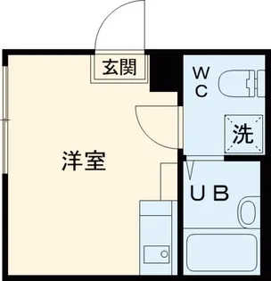 シャンテ綾瀬【1階】の間取り