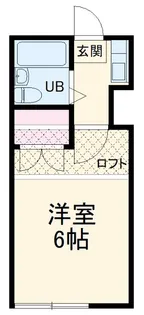 司ハウス辻堂【1階】の間取り