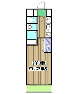 ネオパレス亀岡【207号室】の間取り