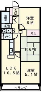 サーナ野並【9階】の間取り