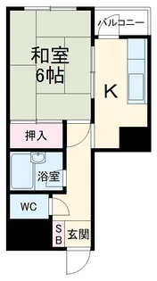 コーポスガイチ【2階】の間取り