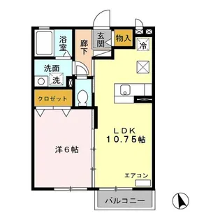 S・Gハイム【2階】の間取り