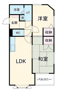 ランパート鳴子【1階】の間取り