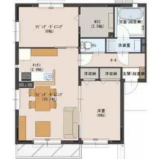 アルバートA【2階】の間取り