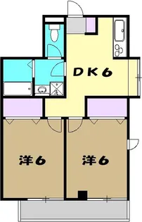 丸泰桜町ビル【4階】の間取り