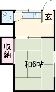 梅村荘【1階】の間取り