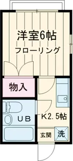 コーポ白うめ【2階】の間取り