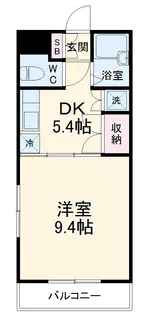 IVYハウス【6階】の間取り