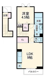 Fortune【2階】の間取り