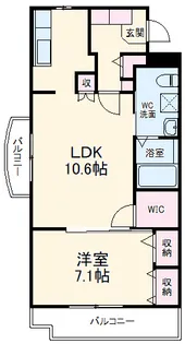 ルーチェ【3階】の間取り