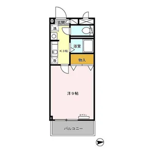 リバービレッジ宝来町【2階】の間取り