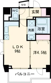 ダイナシティ浮間公園【1階】の間取り