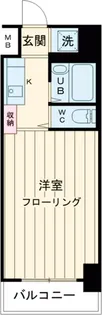 スカイコート下高井戸【4階】の間取り