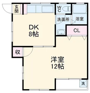 加藤ビル【305号室】の間取り