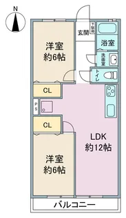 東名ビルディング【503号室】の間取り
