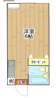 エステート田畑【1階】の間取り