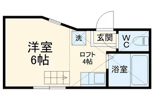 ユナイト本牧クリストフの杜【2階】の間取り