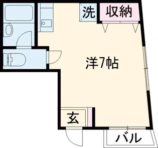 マンション里【4階】の間取り