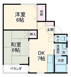 グレイスホーム【201号室】の間取り