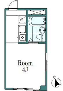 グリーン・ハイツ【1階】の間取り