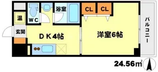 第13関根マンション【8階】の間取り