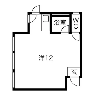 メゾン黄金【215号室】の間取り