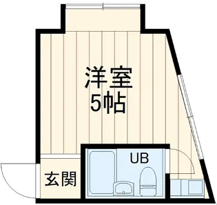 スターゲイツ磯子MIKA【102号室】の間取り