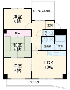 グランパス18【3階】の間取り
