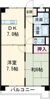 サンヨウハイネス【3122号室】の間取り