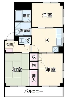 セルアーモスナダⅠ【1階】の間取り