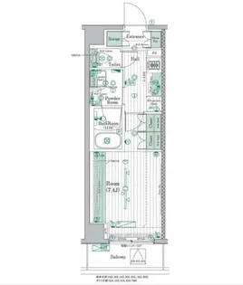 ブライズ高円寺【5階】の間取り