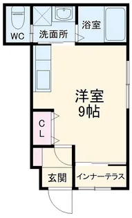 メゾンアイリス湘南Ⅱ【1階】の間取り